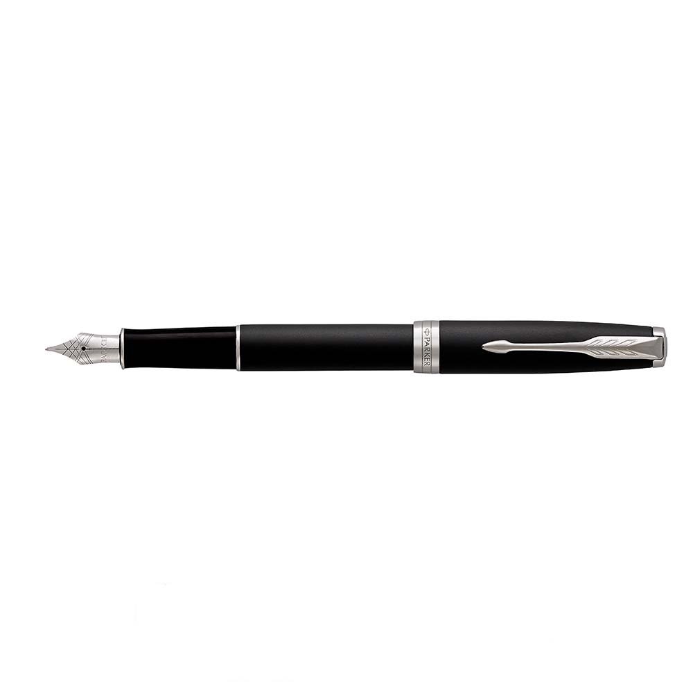 Parker Sonnet Metal & Black GT Rollerball - Rollerball | Appelboom.com